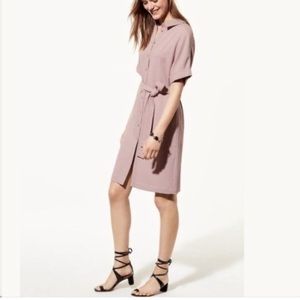 Aritzia Mauve Midi Dress